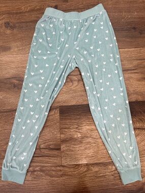 Honeydew intimates pajama pants-velvet with hearts